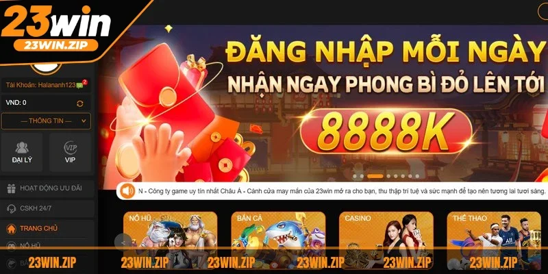 Giới thiệu 23WIN là một sân chơi giải trí online được đánh giá cao hiện nay